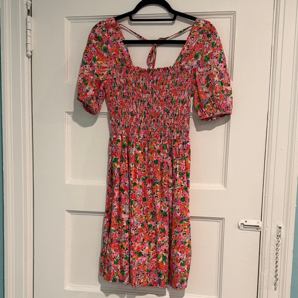 Michael Stars Floral Pink Dress